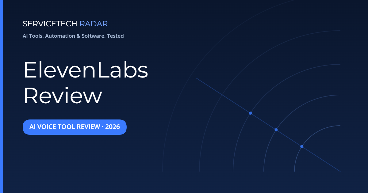 ElevenLabs Review (2026): What the Free Plan Really Gets You