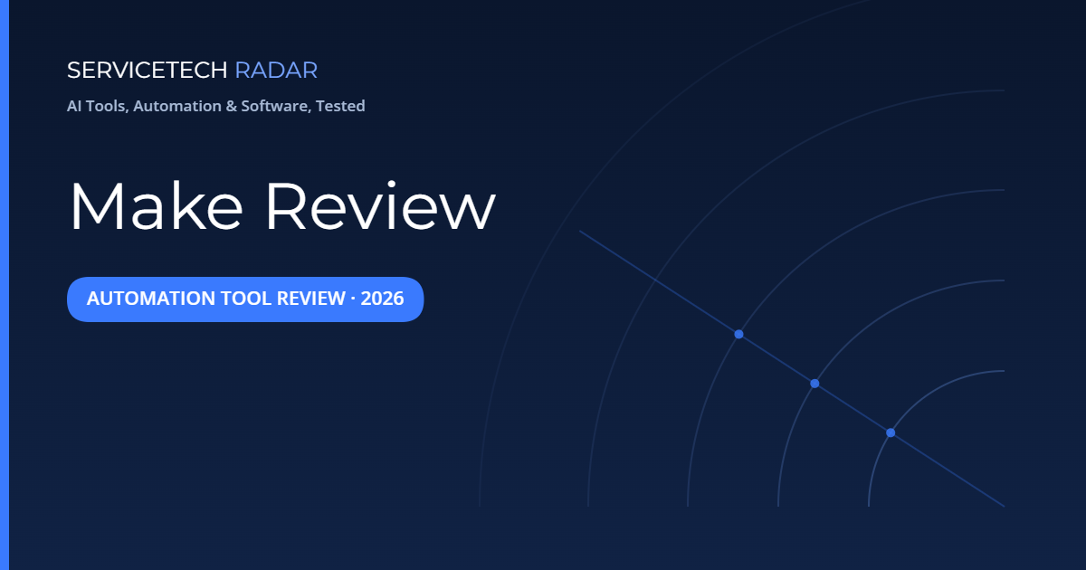 Make Review (2026): The Best Automation Tool to Start With — With One Big Catch